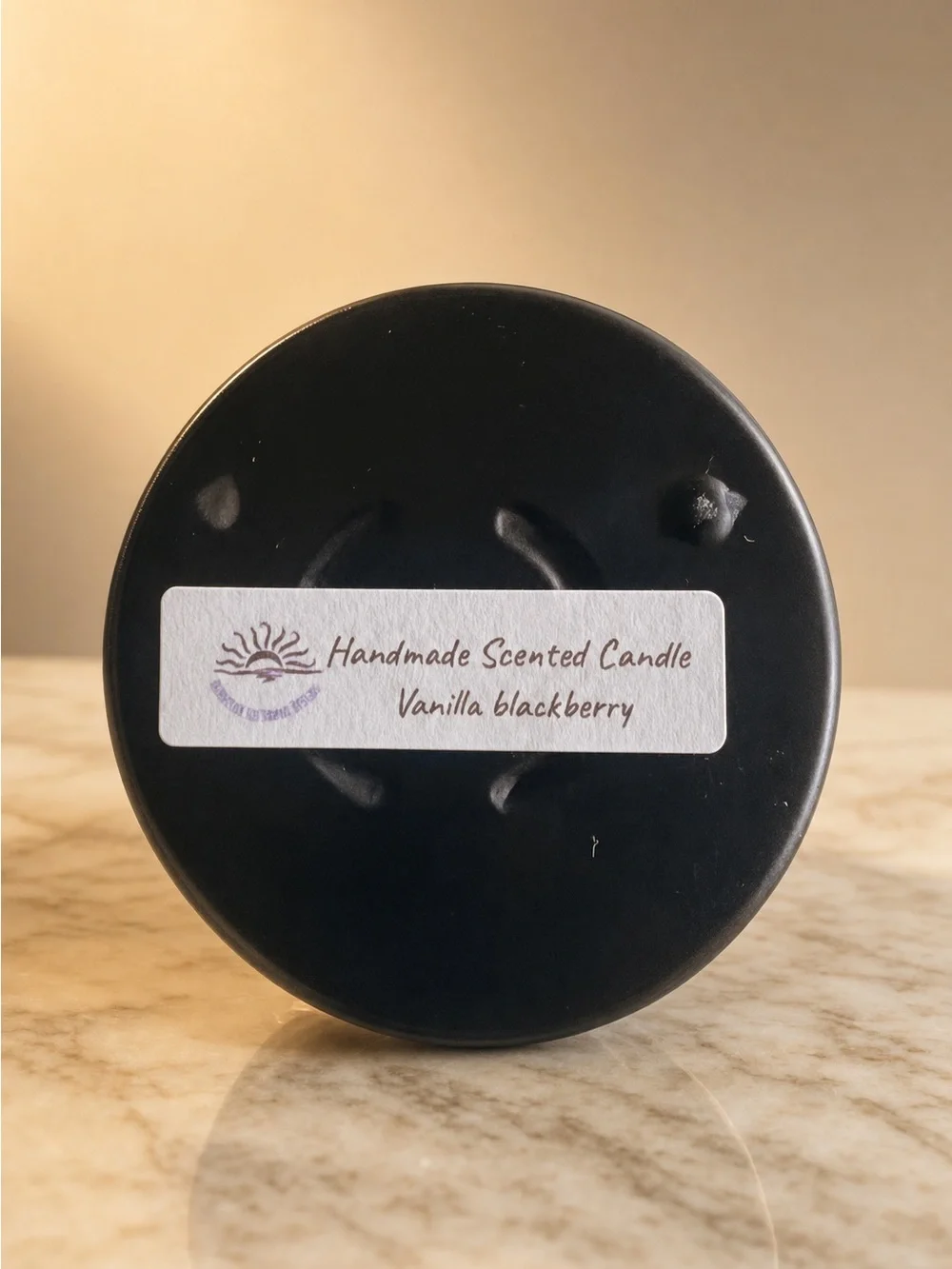 Mystic Tree of Life 4oz Scented Soy Candle-Blackberry Vanilla Artisanal Moon Art